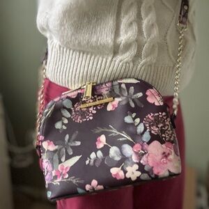 Steve Madden Purple Floral Crossbody Bag